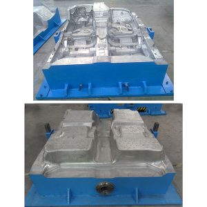 Moho en la espuma de la alfombra