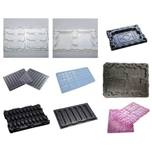 Bandeja moldeada al vacío con protección ESD