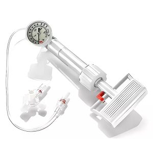 Bomba de presión para globos moldeada por inyección