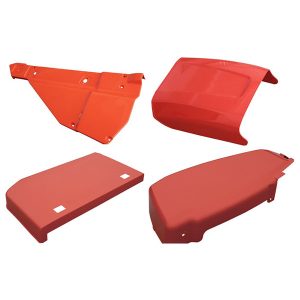 Carcasas de plástico moldeadas por inyección