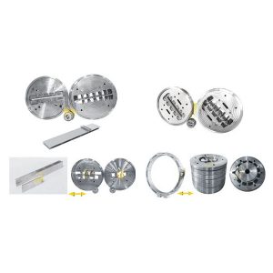 Matriz de extrusión para perfiles de transporte ferroviario