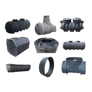 Tanque subterráneo de agua rotomoldeado