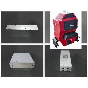 Carcasa exterior de metal laminado para instrumentos