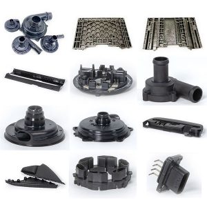 Componentes automovilísticos moldeados por inyección de termoplástico