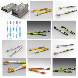 molde de inyección para cepillos de dientes