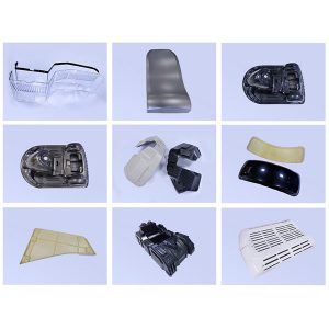Piezas de acabado interior y exterior para automóviles moldeadas al vacío