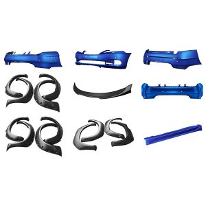 Componentes automovilísticos termoformados al vacío